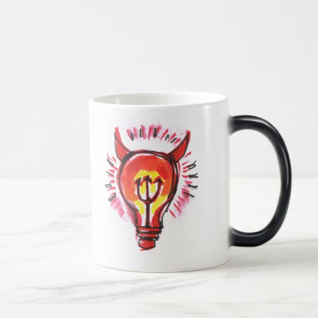 Mágica Taza de Genio del Mal (Derecha)