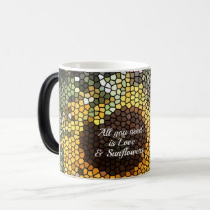Mágica Taza de girasol
