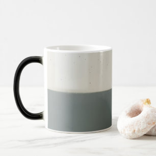 Mágica Taza de gres moteado artesanal minimalista moderna