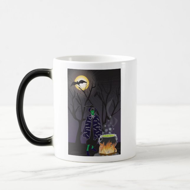 Mágica Taza de Halloween (Izquierda)