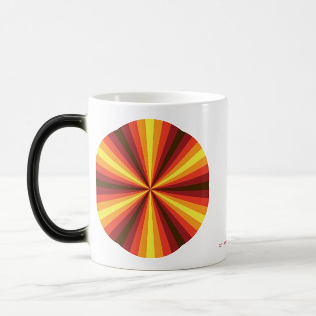 Mágica Taza de la ilusión del otoño (Izquierda)