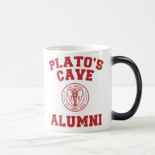 Mágica Taza de los alumnos de la cueva de Platón