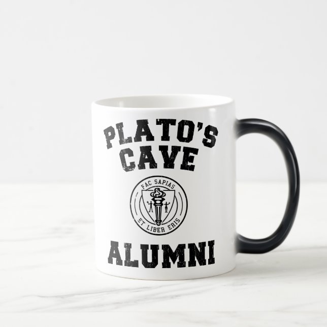 Mágica Taza de los alumnos de la cueva de Platón (Derecha)