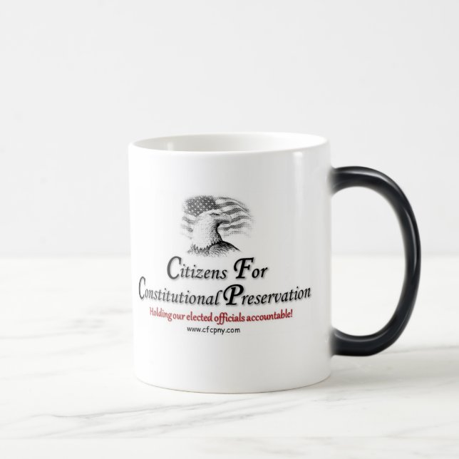 Mágica Taza de los patriotas de CFCP (Derecha)