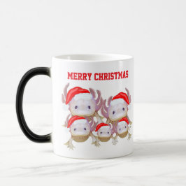 Mágica Taza de Navidad de Ajolote con Cambio de Color Mág