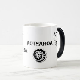 Mágica Taza de Nueva Zelanda del kiwi de AOTEAROA