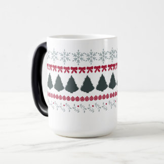 Mágica Taza de suéter de Navidad de Faire Isle