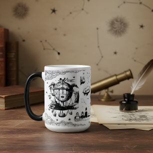 Mágica Taza de viaje Steampunk
