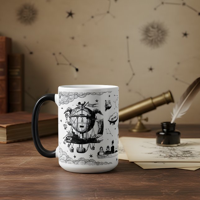 Mágica Taza de viaje Steampunk (Subido por el creador)
