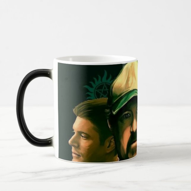 Mágica Taza Dean Bobby y Sam (Izquierda)