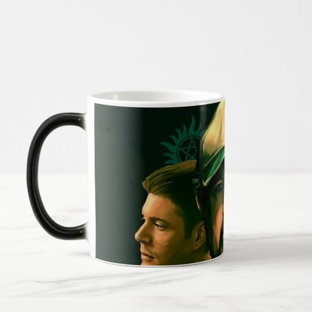 Mágica Taza Dean Bobby y Sam (Izquierda)