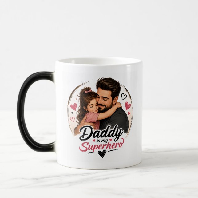 Mágica Taza del amor de PAPÁ (Izquierda)