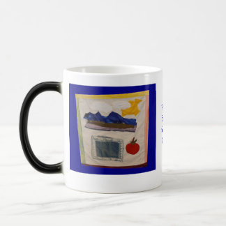 Mágica Taza del arte del edredón