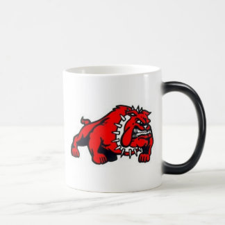 Mágica taza del bulldog