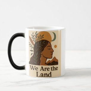 Mágica Taza del Día de los Pueblos Indígenas Tierra Boh