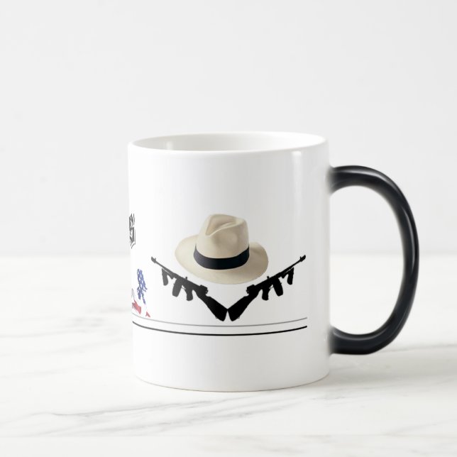 Mágica Taza del gángster (Derecha)