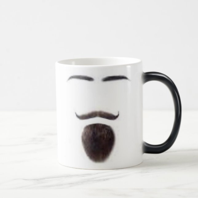 Mágica taza del morphin del facialhair (Derecha)