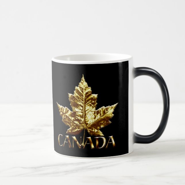 Mágica Taza del viaje de Canadá de la taza de café del (Derecha)