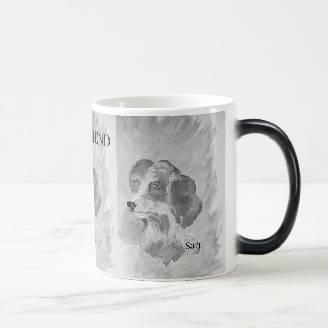Mágica Taza : El mejor amigo del hombre Beagle (Derecha)