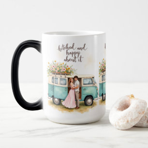 Mágica Taza Enganchado y Campista Feliz