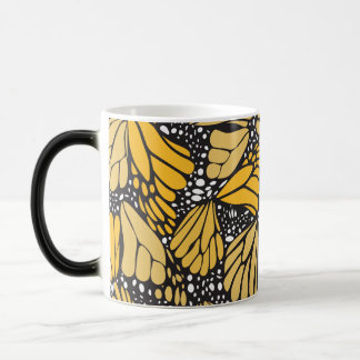 Mágica Taza estampado mariposa monarca