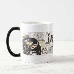 Mágica taza furiosa del grunge