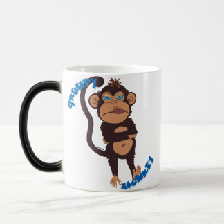 Mágica Taza gruñona del mono