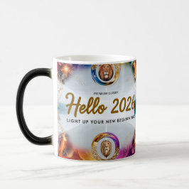 Mágica Taza Hello 2026 Lion King Premium con Cambio de Co