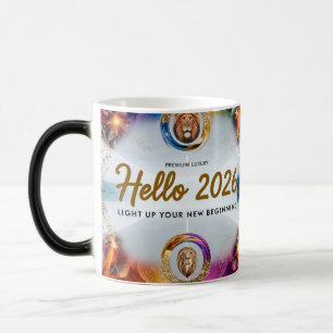 Mágica Taza Hello 2026 Lion King Premium con Cambio de Co