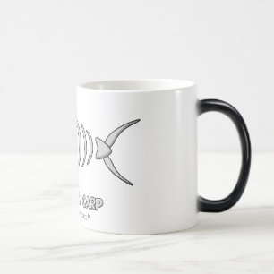 Mágica taza jurásica de la carpa