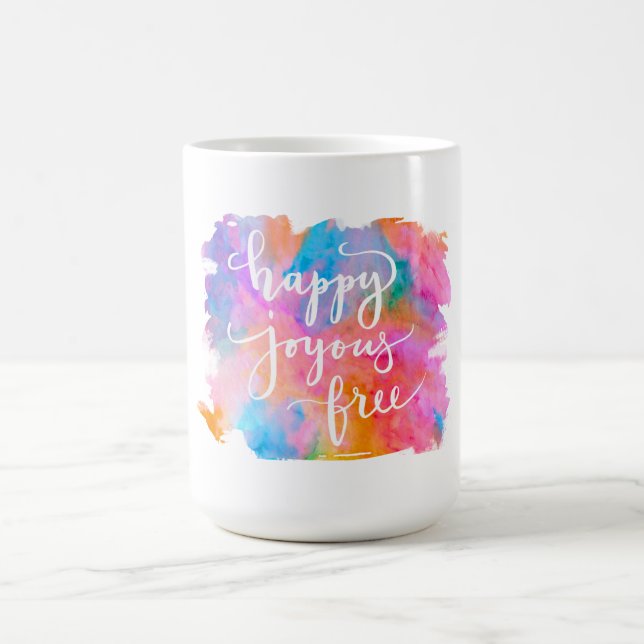 Mágica Taza libre feliz feliz (Centro)