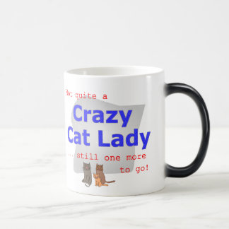Mágica Taza loca de la señora del gato
