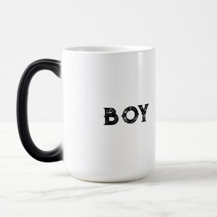 Mágica Taza Morfante Personalizada – Texto del Nombre "Ch