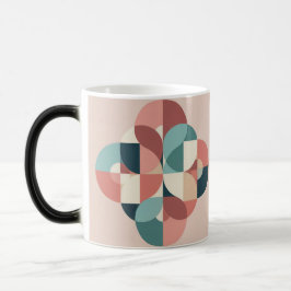 Mágica Taza Morfológica de Círculos de Diseño Moderno de 
