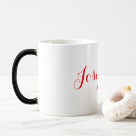 Mágica Taza Morfológica Nombre Rojo Josephine