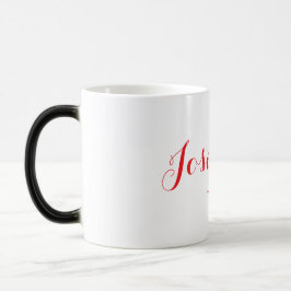 Mágica Taza Morfológica Nombre Rojo Josephine