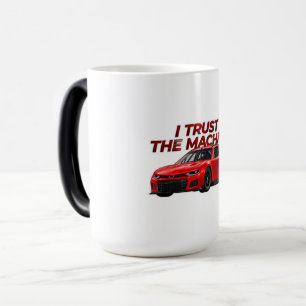 Mágica Taza Morph de Color de Carreras Confío en la Máq