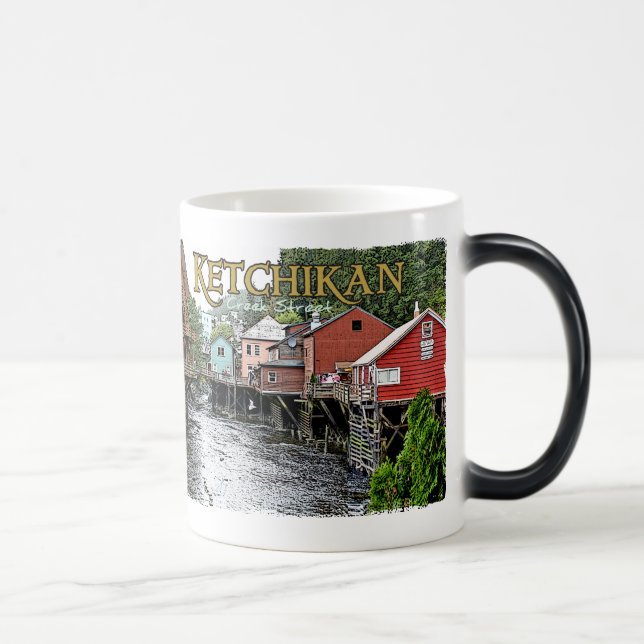 Mágica Taza Morphing de Ketchikan 2 (Derecha)