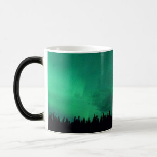 Mágica Taza Morphing de la aurora boreal