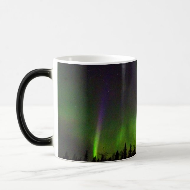 Mágica Taza Morphing de la aurora boreal (Izquierda)
