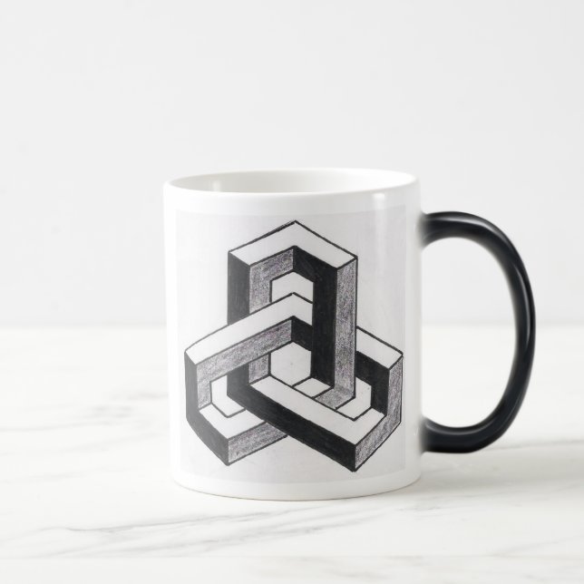 Mágica Taza Morphing de la paradoja (Derecha)