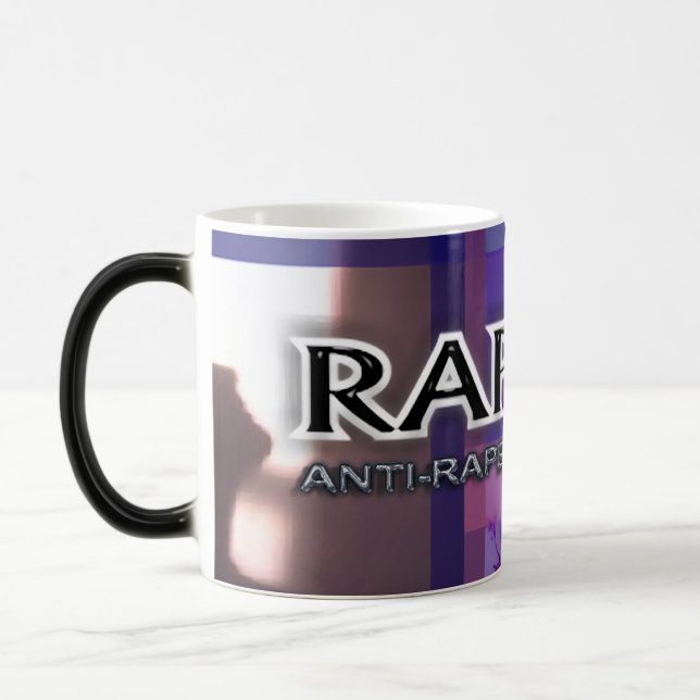 Mágica Taza morphing de la taza promocional de RapeX (Izquierda)