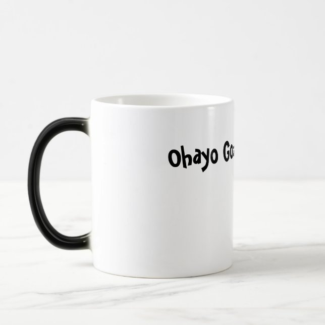 Mágica Taza Morphing de Ohayo Gozaimasu~ <3 (Izquierda)