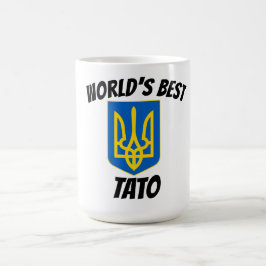 Mágica Taza Morphing de Tryzub del mejor papá de Tato del