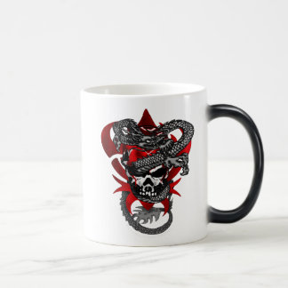 Mágica Taza Morphing del cráneo del dragón