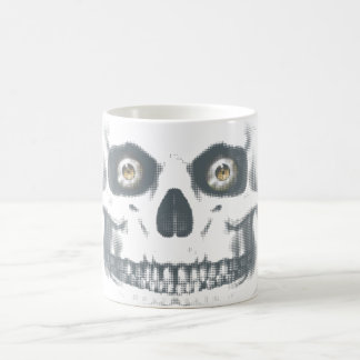 Mágica Taza Morphing del cráneo del zombi
