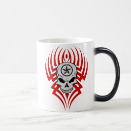 Mágica Taza Morphing del cráneo tribal