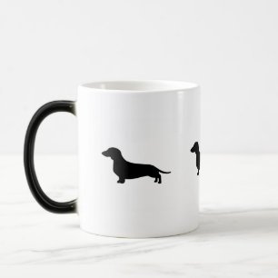 Mágica Taza morphing del Dachshund