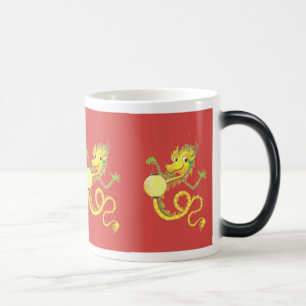 Mágica Taza Morphing del dragón chino