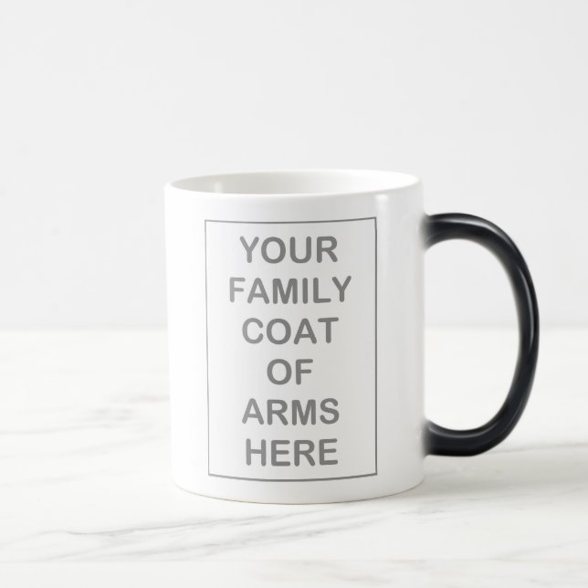 Mágica Taza Morphing del escudo de armas (Derecha)
